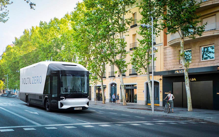 Volta zero camion electrico madrid 2023-2