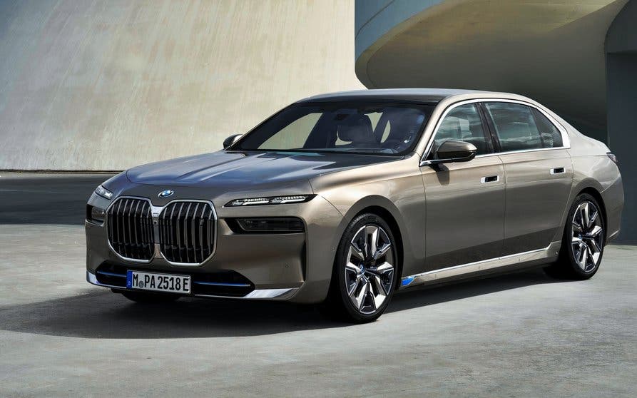 Nuevo BMW i7 eléctrico.
