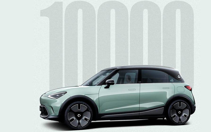 Smart #1 SUV eléctrico 10000 pedidos china-portada