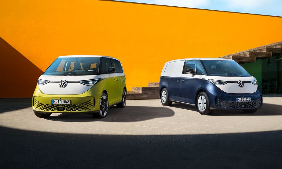 Las Volkswagen ID. Buzz y ID. Buzz Cargo son las dos primeras furgonetas eléctricas de Volkswagen.