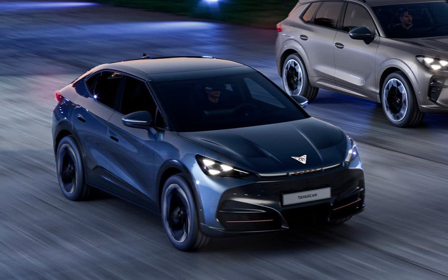 CUPRA mostró tímidamente el nuevo Tavascan de producción durante su evento