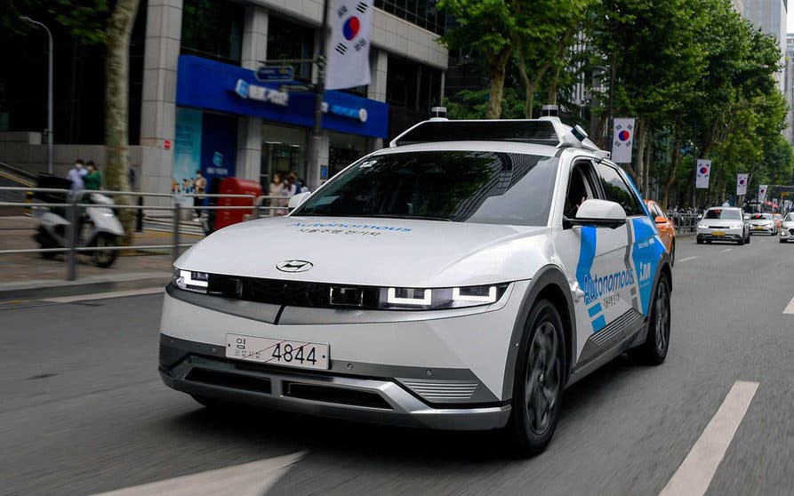 El IONIQ 5 ya presta servicio como taxi autónomo sobre la ciudad coreana de Seúl