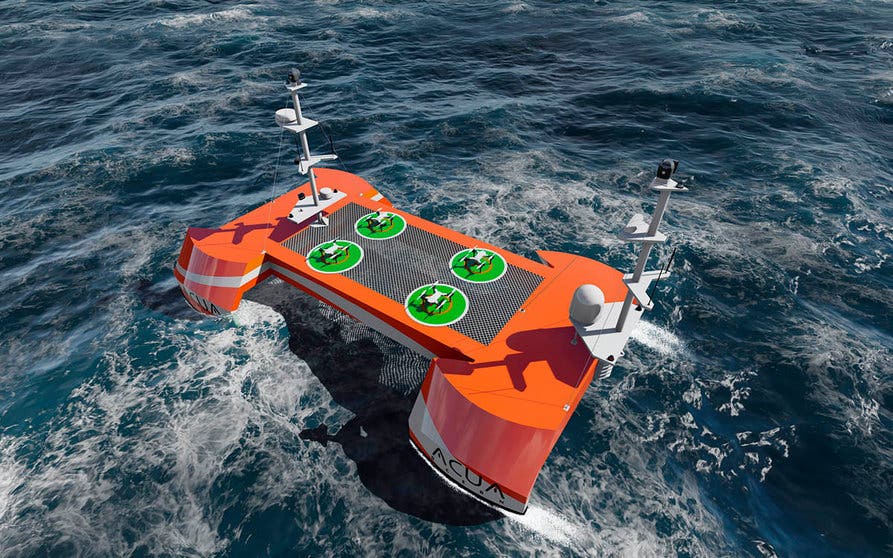 Acua Ocean H-USV barco hidrogeno-portada