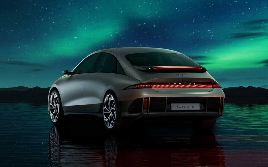 El IONIQ 6 presenta una estética del todo particular