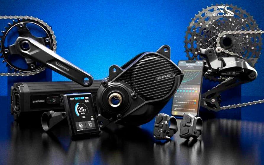 Cambio automatico electronico bicicletas electricas Shimano Cues-portada