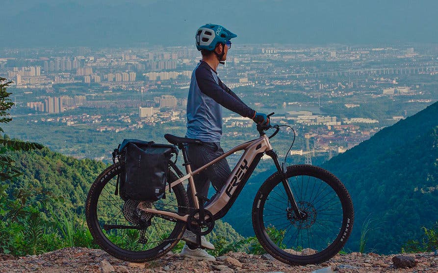 bicicleta electrica frey Savannah Hybrid Runner-portada