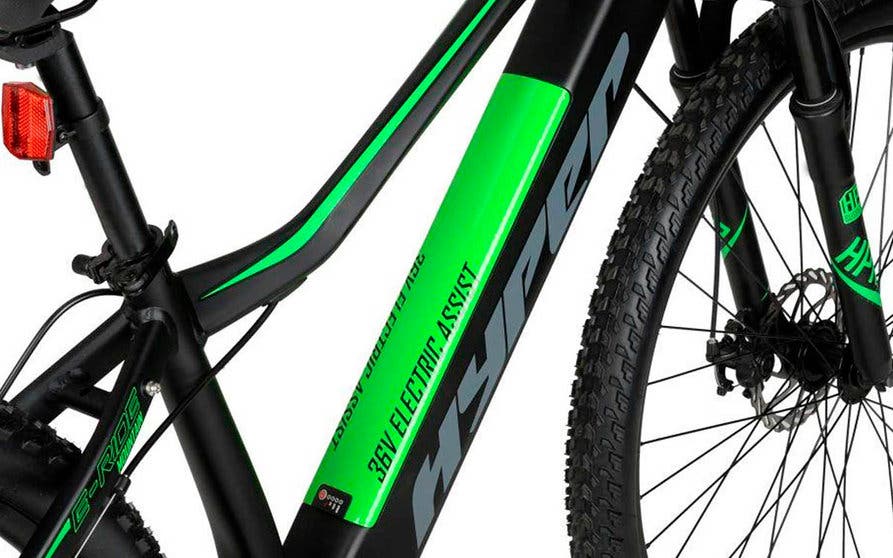 bicicleta eléctrica montaña Hyper E-Ride FS 600 euros-portada