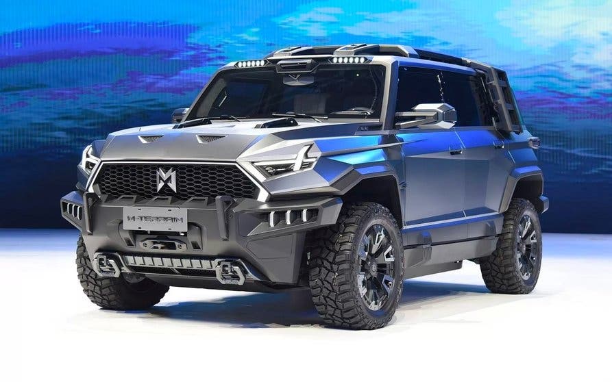 La última locura de Dongfeng es una marca de todoterrenos eléctricos de diseño militar.