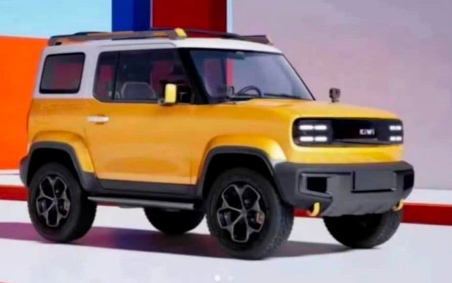 Esta es la primera imagen del mini todoterreno eléctrico chino de Baojun.