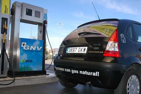 3.500 vehículos usan gas natural en España