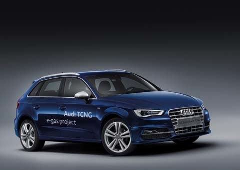 El Audi A3 Sportback TCNG y el proyreecto Audi E-GAS