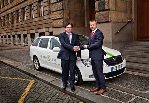 La flota eléctrica Skoda Octavia Green E Line recorre 140.000 km