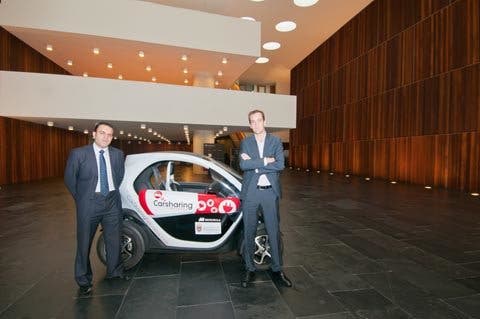 CAR SHARING NAVARRA Cierra el primer acuerdo comercial con la empresa Navarra ENECSA