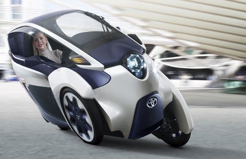 Toyota i-ROAD eléctrico, futuro rival del Renault Twizy