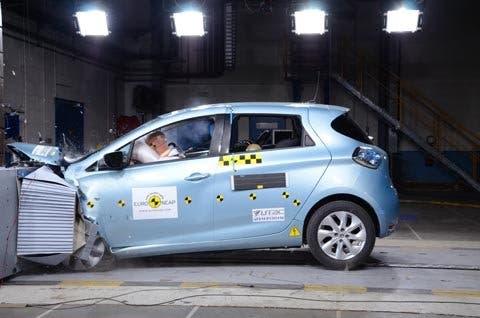 Renault ZOE, un eléctrico de 5 estrellas EuroNCAP