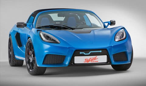 Detroit Electric SP01, un relámpago en Shangai