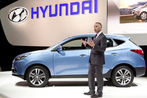 Hyundai exhibe en el Salón de Barcelona el ix35 de pila de hidrógeno