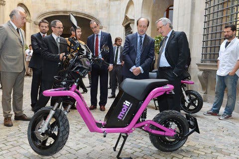 Motit, un sistema de alquiler flexible de motos eléctricas en Barcelona