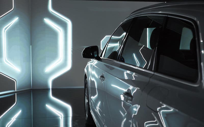 Audi The e-tron room