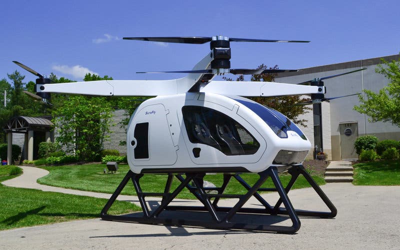 SureFly helicoptero personal