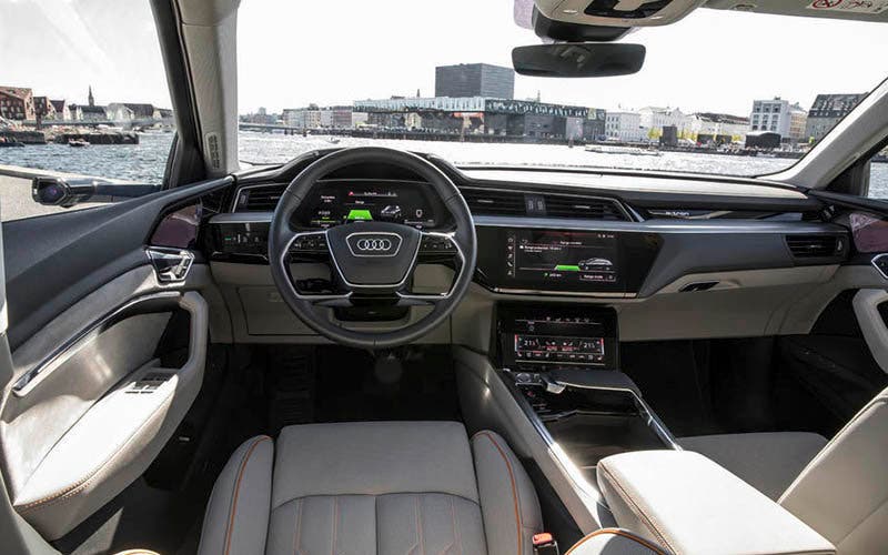 Interior del Audi e-tron