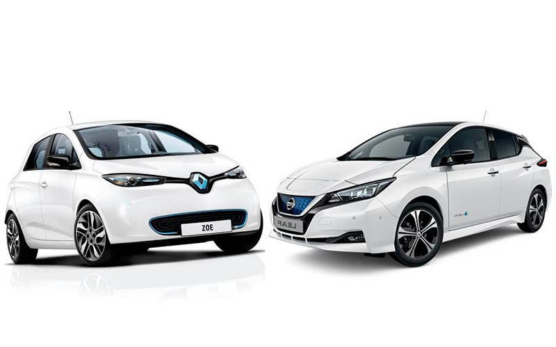 Renault Zoe y Nissan Leaf, líderes de ventas en el mercado europeo