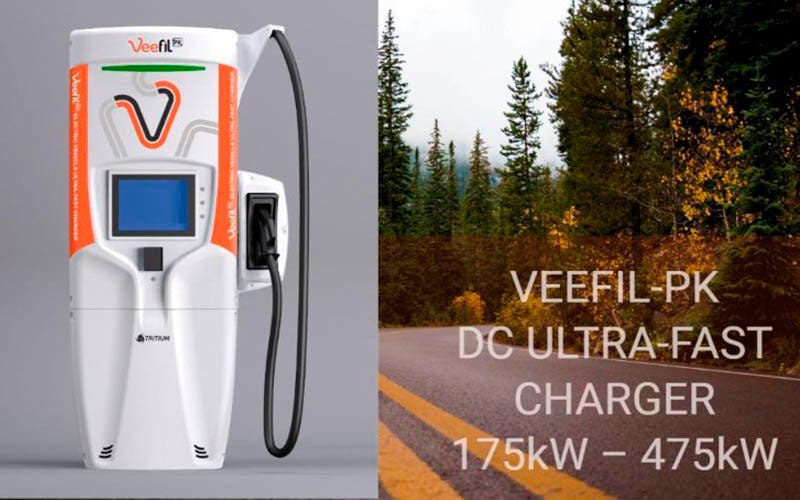 Nuevo cargador Veefil-PK capaz de suministrar hasta 450 kW de potenica de salida