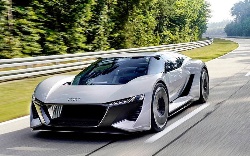 El Audi PB18 e-tron concept.