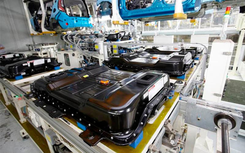 Batería del Kia Soul EV fabricada por SK Innovation