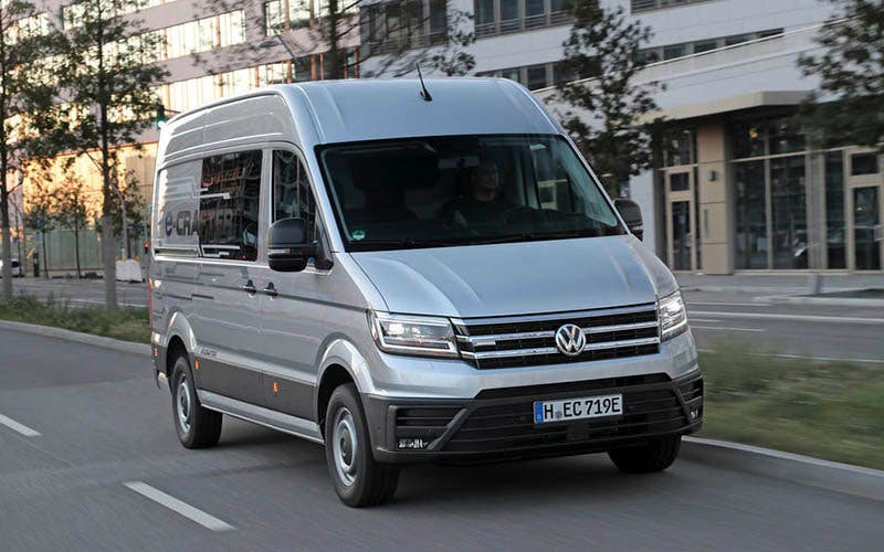 Volkswagen e-Cfarter, el primer vehículo comercial eléctrico del fabricante alemán.