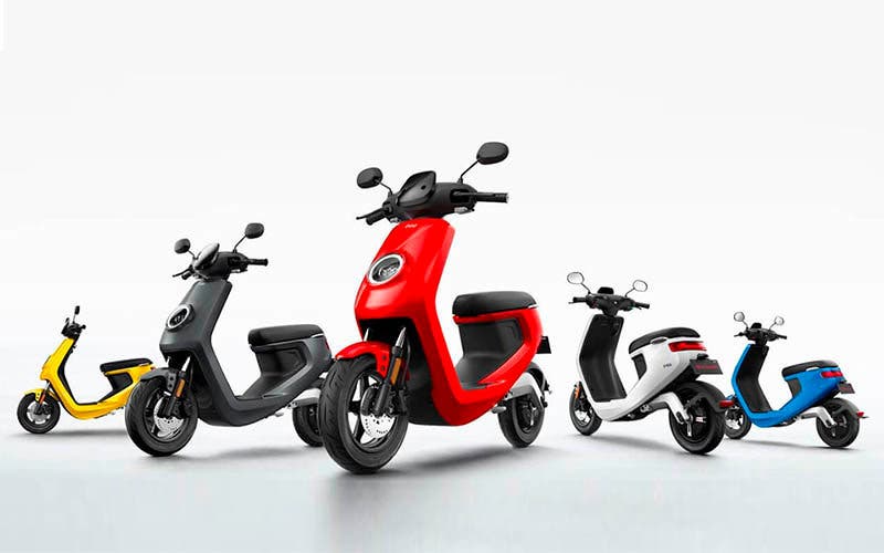 Gama de scooters eléctricos de Niu
