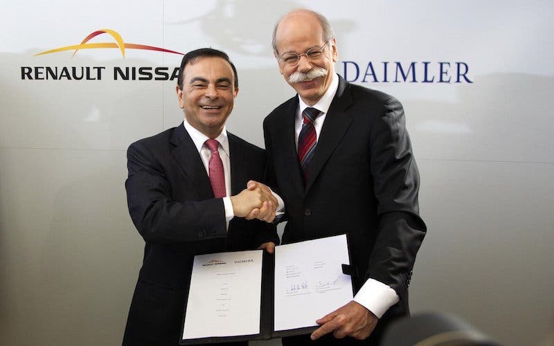 daimler-renault-nissan-asociacion-alianza-baterias-conduccion-autonoma