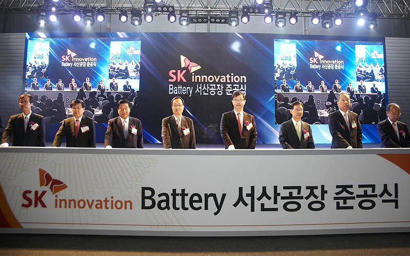 SK innovation construirá en China una fábrica de componentes para baterías de coches eléctricos