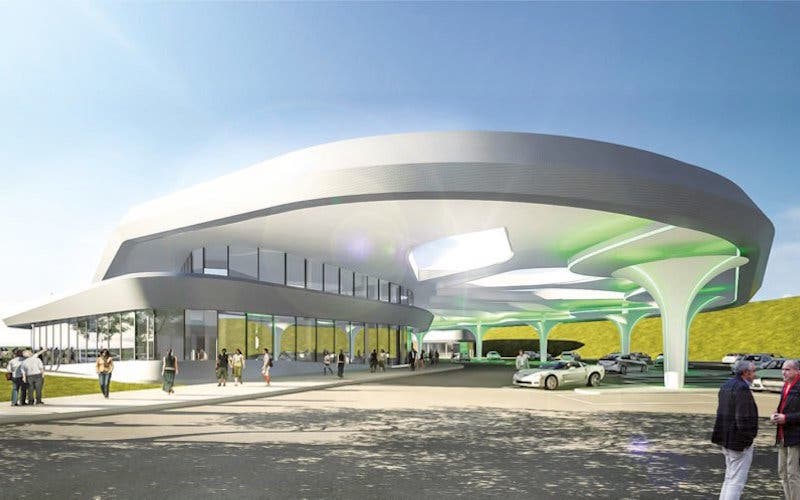 Alemania planea construir estaciones con hasta 144 puntos de recarga.