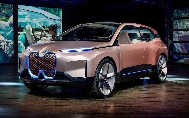 El BMW iNext muestra el sistema holográfico de infroentretenimiento en el CES 2019 de Las Vegas 