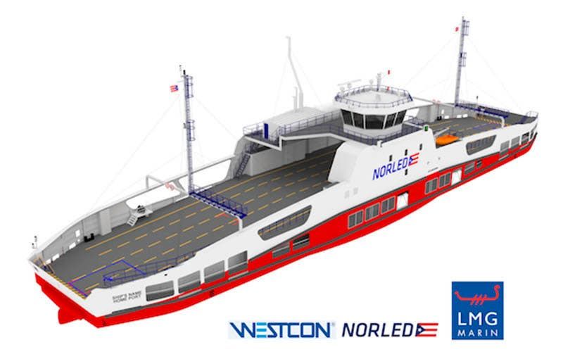 El primer ferry eléctrico movido por hidrógeno prestará su servicio en Noruega y será construido por Norled