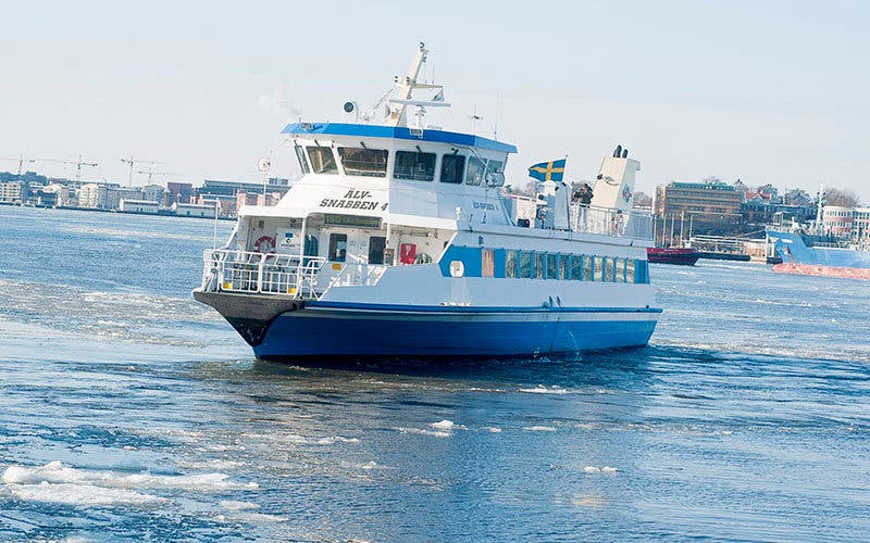 ferry electrico volvo