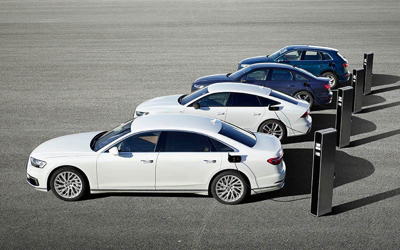 Nuevos híbridos enchufables de Audi, A6, A7 Sportback, A8 y Q5