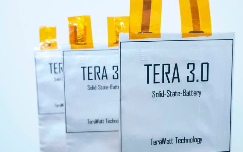 Baterías de electrolito sólido TERA 3.0