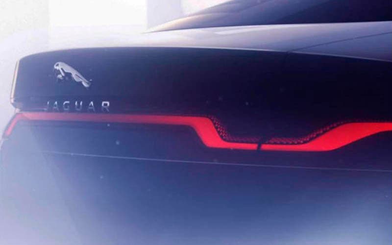 Imagen teaser del Jaguar XJ eléctrico