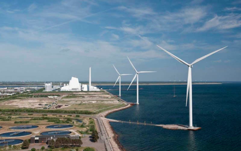 Central eléctrica de Avedøre propiedad de Ørsted