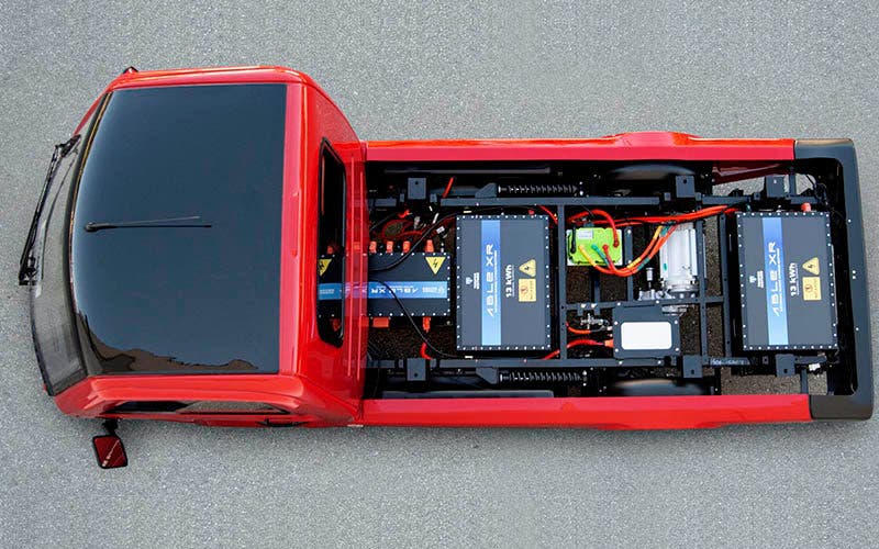 Panasonic y Tropos ofrecen pequeños camiones eléctricos y conectados
