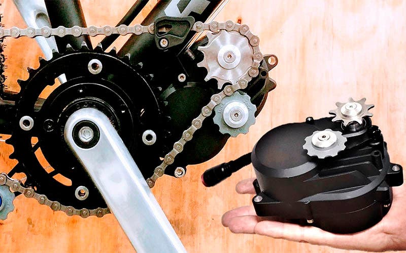 Kit de conversión a bicicleta eléctrica Lightest de Bikee Bike
