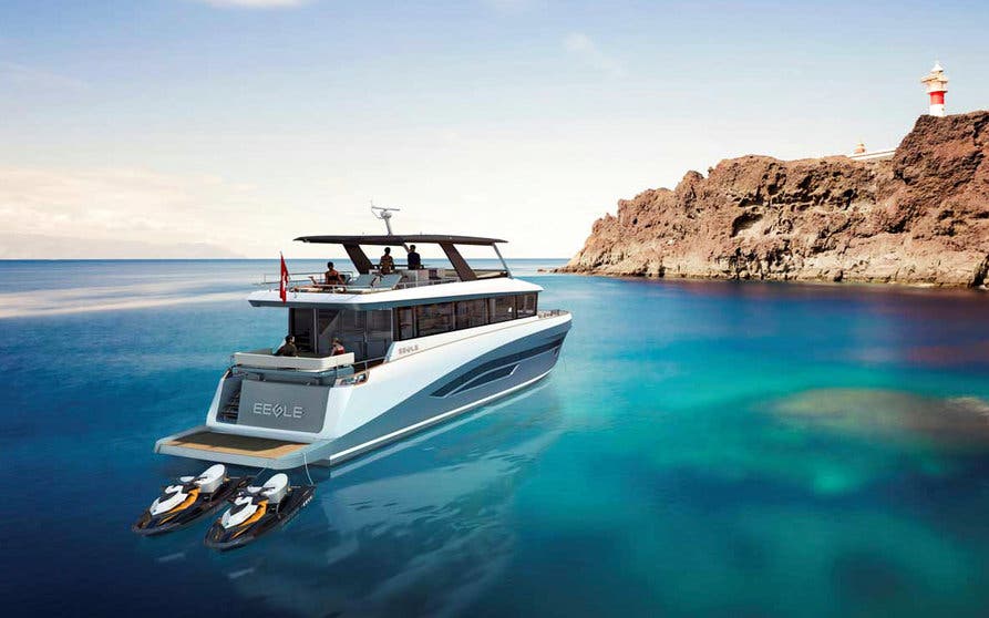 El EEGLE es un crucero tipo trawler diseñado por BYD Group en Barcelona.