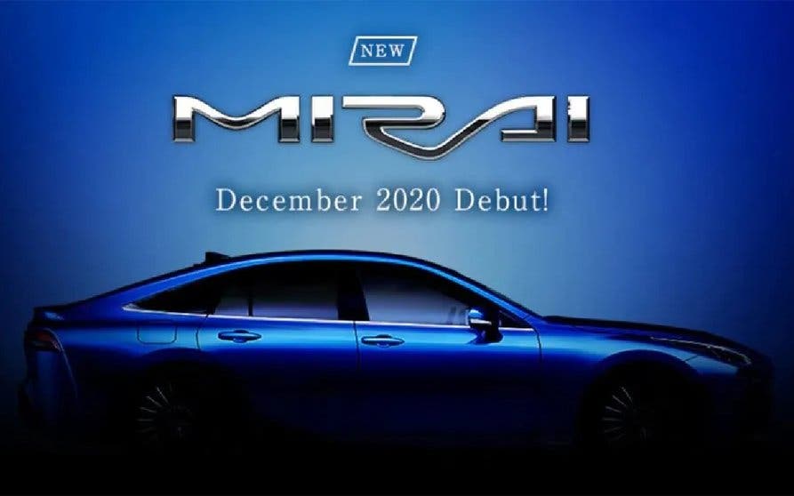 Toyota confirma la presentación de la segunda generación del Mirai.