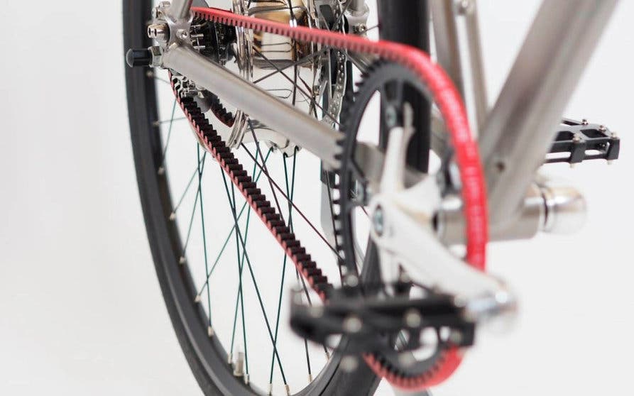 correa de carbono bicicleta electrica