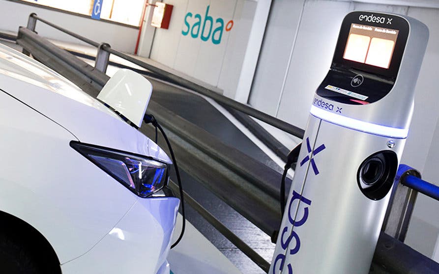 punto de recarga endesa saba