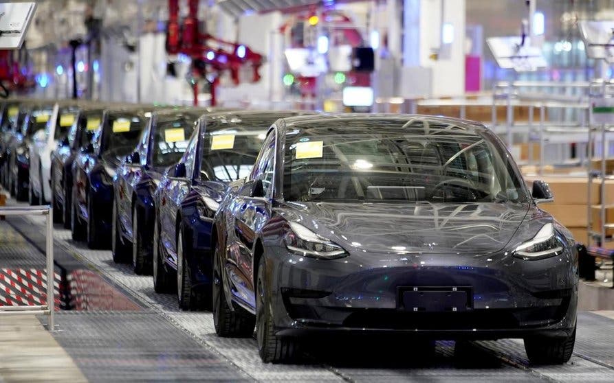 Fábrica de Tesla en Freemont.