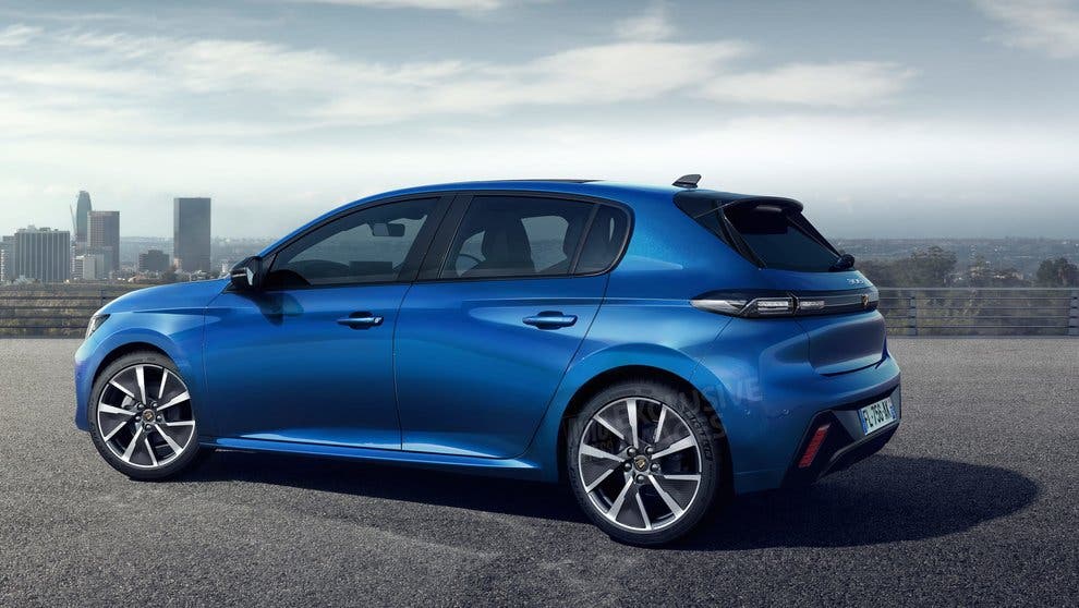 Peugeot 308 2021 render - Larson