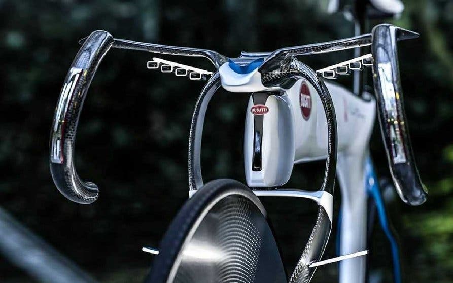 La bicicleta eléctrica de Bugatti es real, aunque no es esta.
